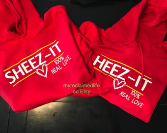 Heez It & Cheez It (Set of 2 Hoodies)