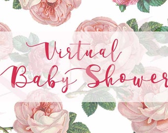 Virtual Baby Shower Facebook Group Cover Photo