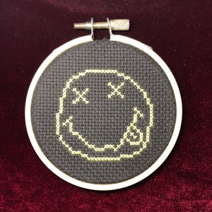 Nirvana - Logo - Cross Stitch Pattern