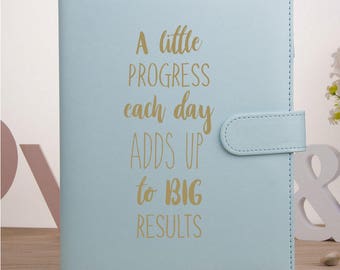 Personalized Food Diary / Diet Diary / Food Diary / Slimming World Diary / Slimming World Binder / Diet Binder / Leather Diet Diary