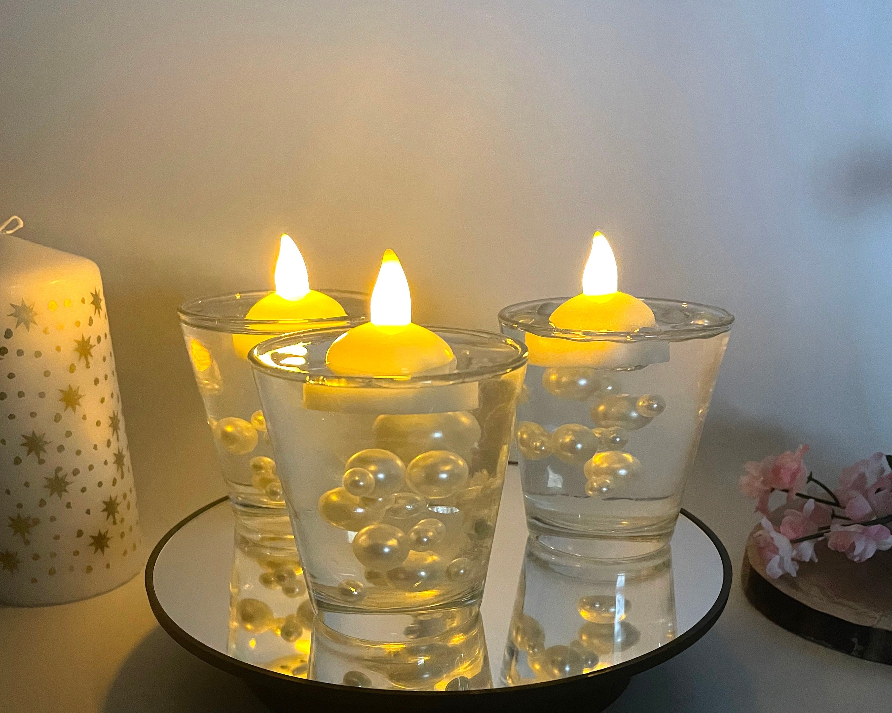 Floating Wicks, Large Round Candles, Oil Wick, 50 Waxed Long WICK