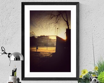 Courtside Photographic Print