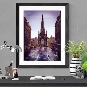 Scott Monument Photographic Print