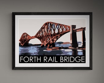 Forth Rail Bridge Photographic Print
