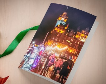 Eastend Sparkles A5 Photographic Christmas Card