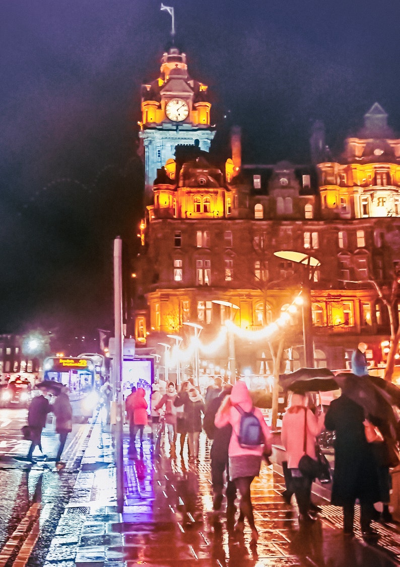 Eastend Sparkles A5 Photographic Christmas Card