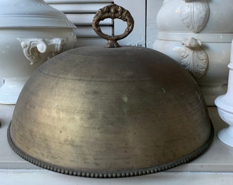 FRANCE Antike Abdeckhaube, Speisehaube, Cloche, Vintage