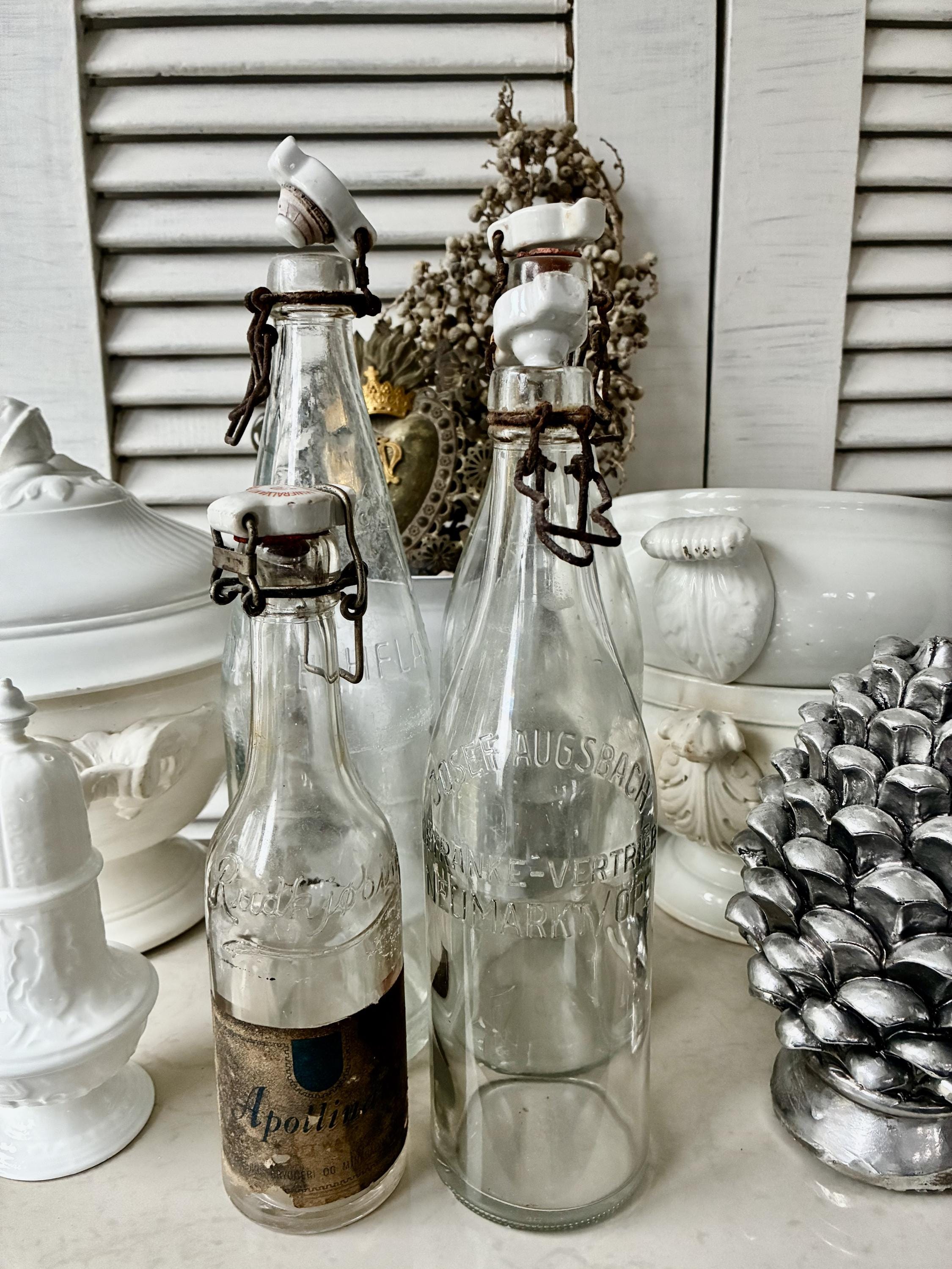 Flaschen steingut vintage