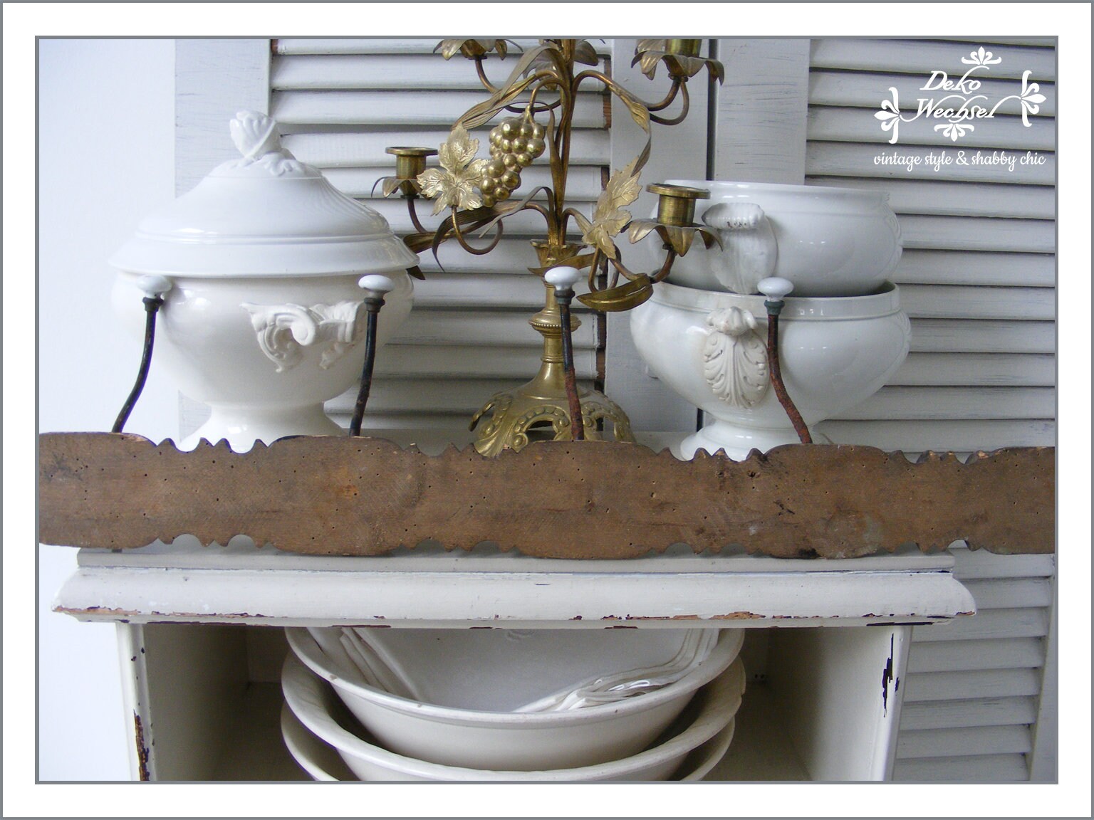 FRANCE Hakenleiste Garderobenleiste Handtuchhalter Shabby | Etsy