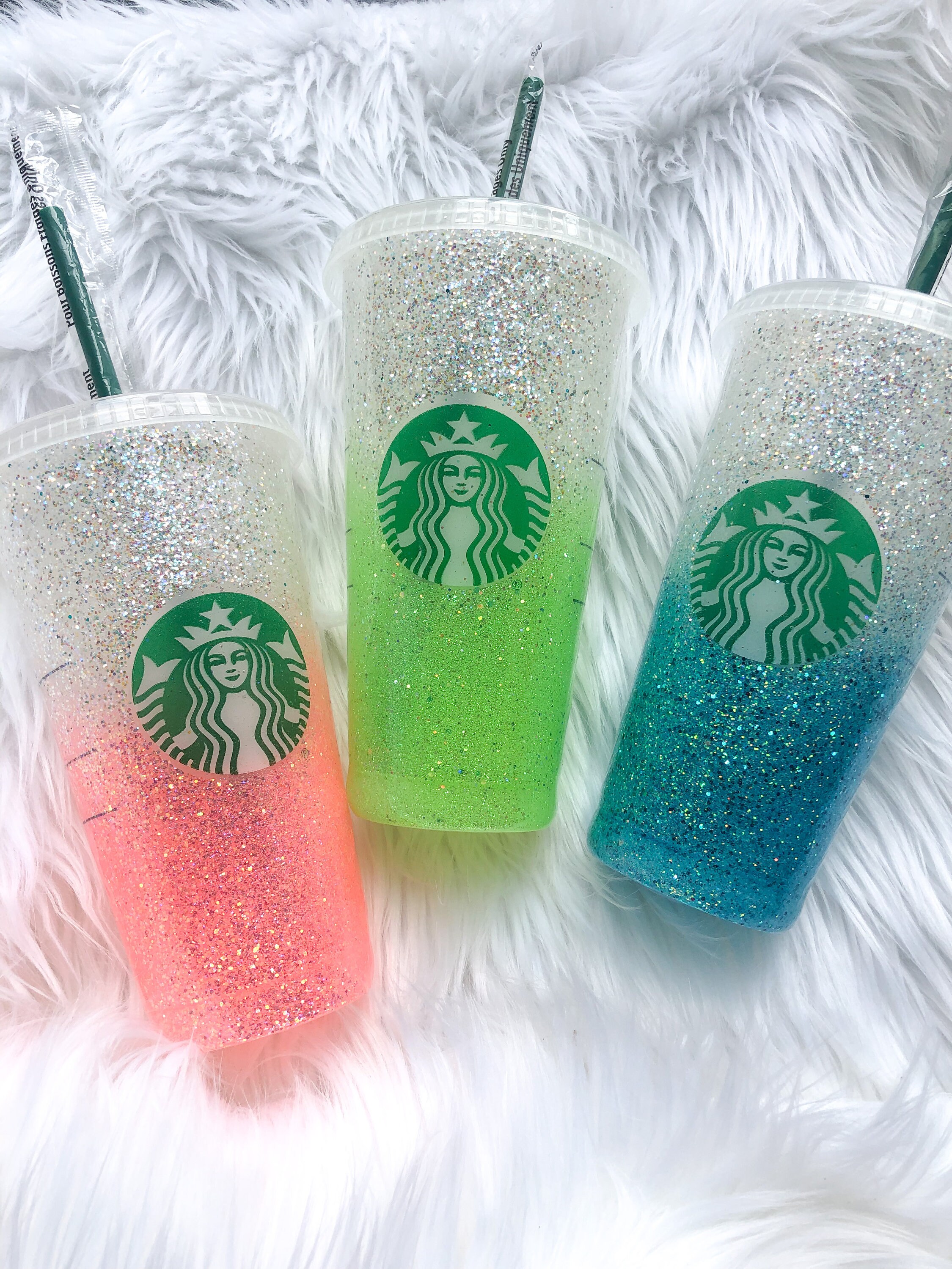 Glitter Starbucks Cold cups
