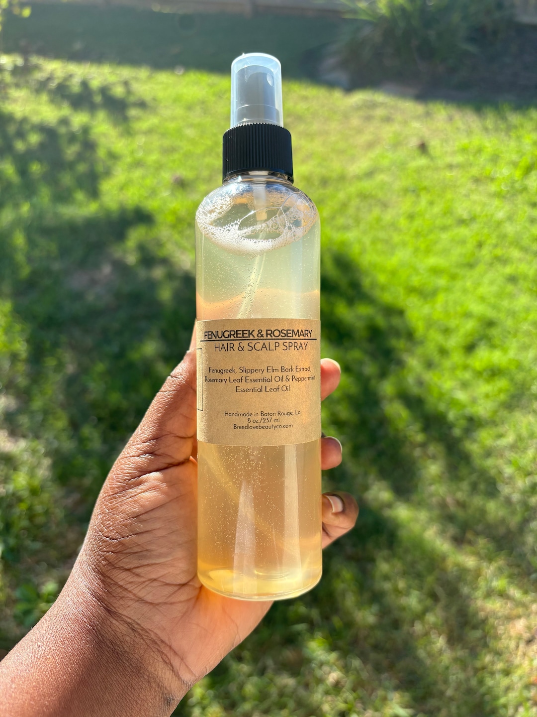 Fenugreek Rosemary Hair and Scalp Spray Etsy