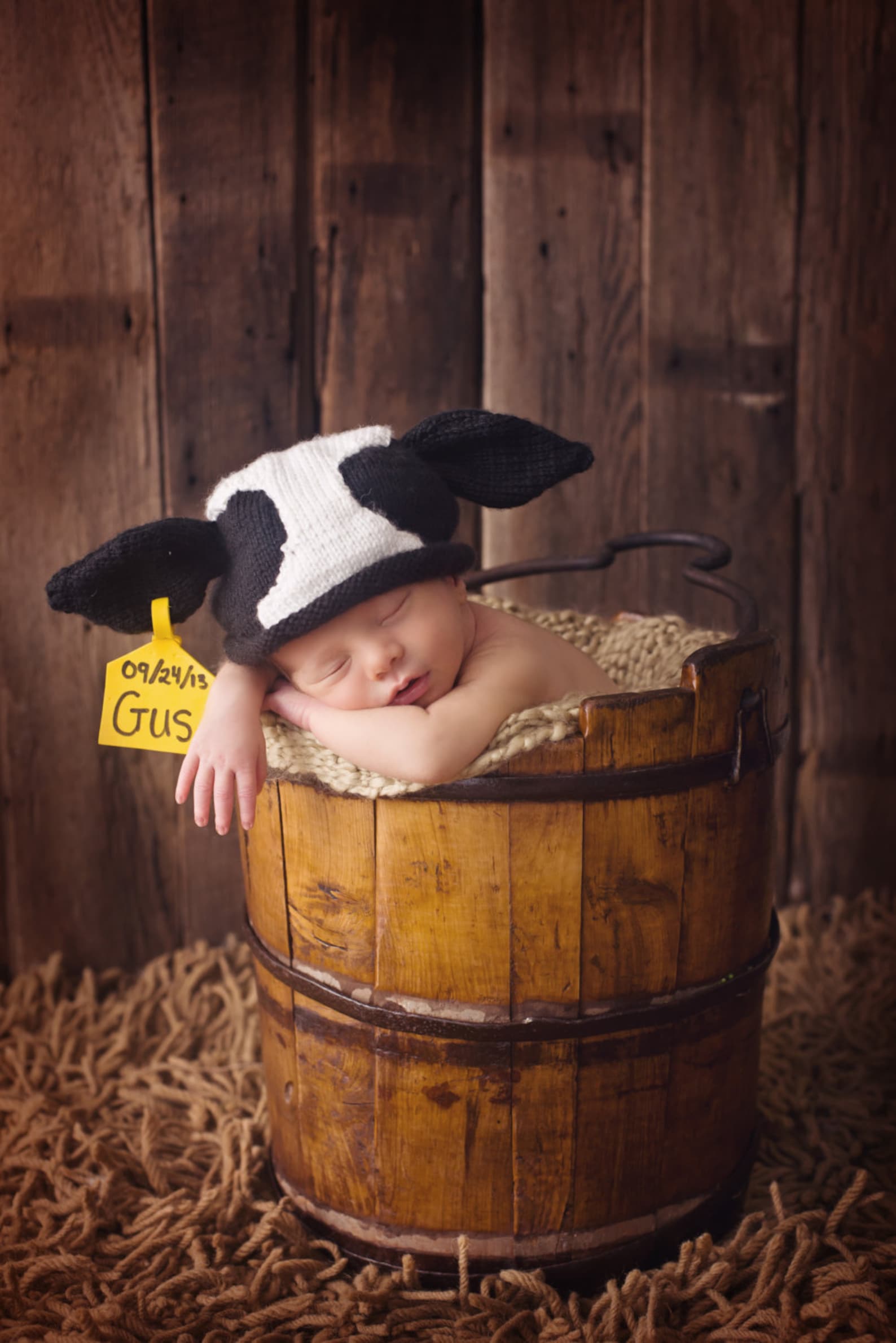 Adorable Original Newborn Cow Hat Designed and Created by - Etsy