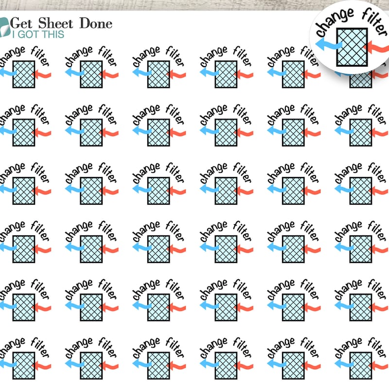 Allowance Planner Sticker - Etsy