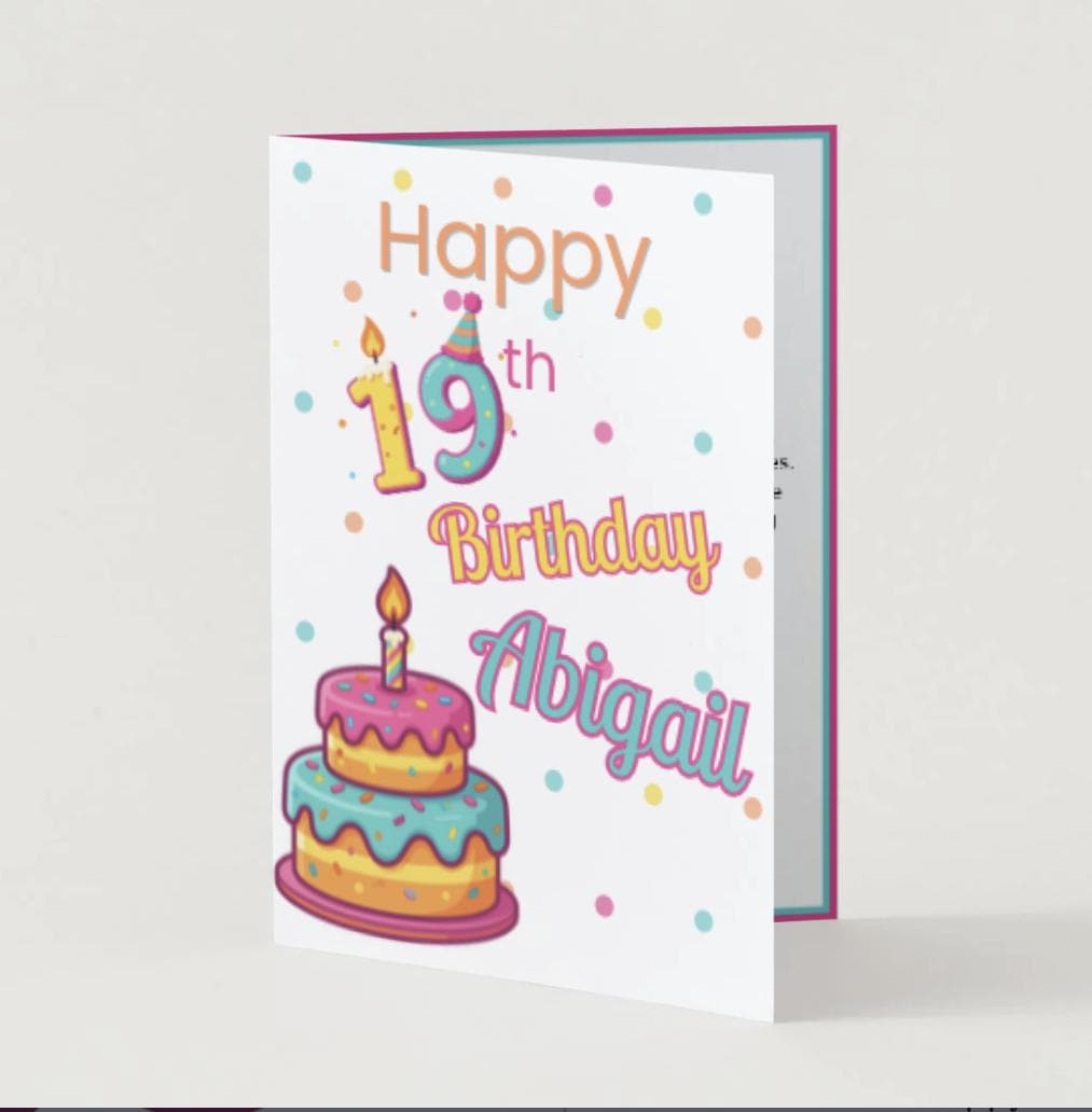 19th birthday card - Etsy 日本