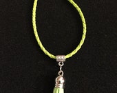 Leather Bracelets With Tassels Braided Leather Gifts For Family
