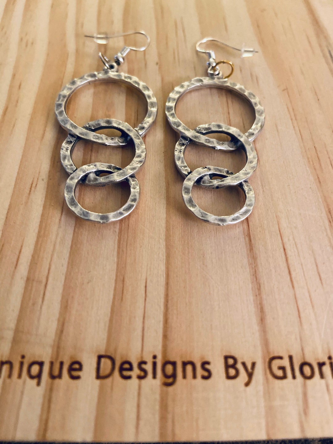 Set De 3 Paires De Boucles D'oreilles Femmes - Cercle Et Croix Dorées | Neuf Avec étiquettes