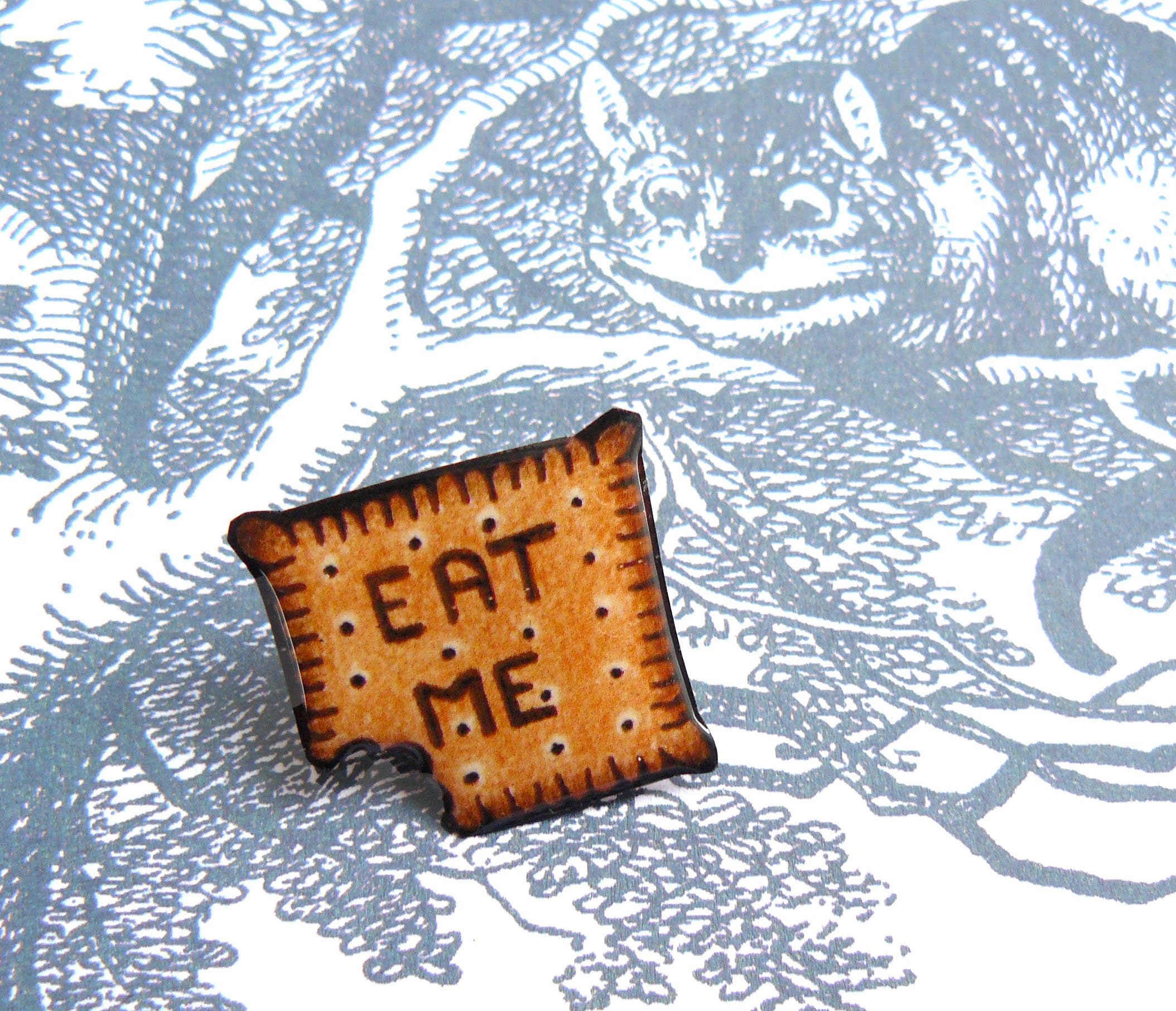 Pins Gateau Eat Me Alice Au Pays Des Merveilles Etsy