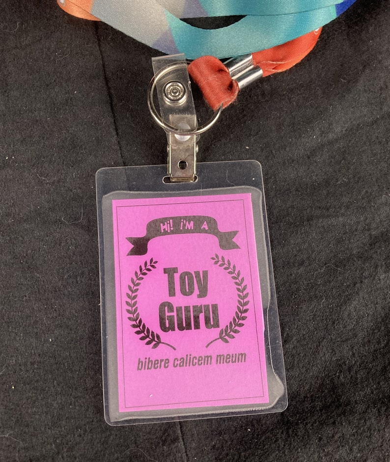 Toy Guru Convention Badge :: Front