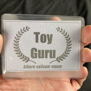 Toy Guru Wallet Card :: Front