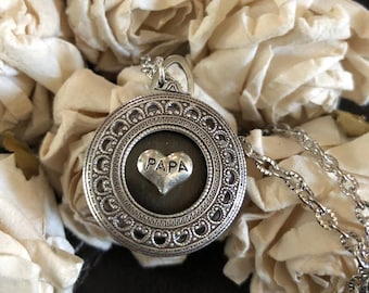 Papa Locket - Etsy