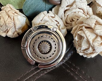 Sunflower Purse Hook, Bag Hanger, Table Hook, sunflower gift