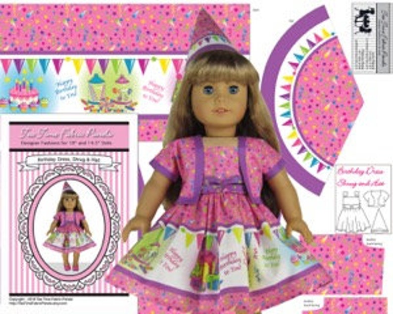 american girl kit birthday dress