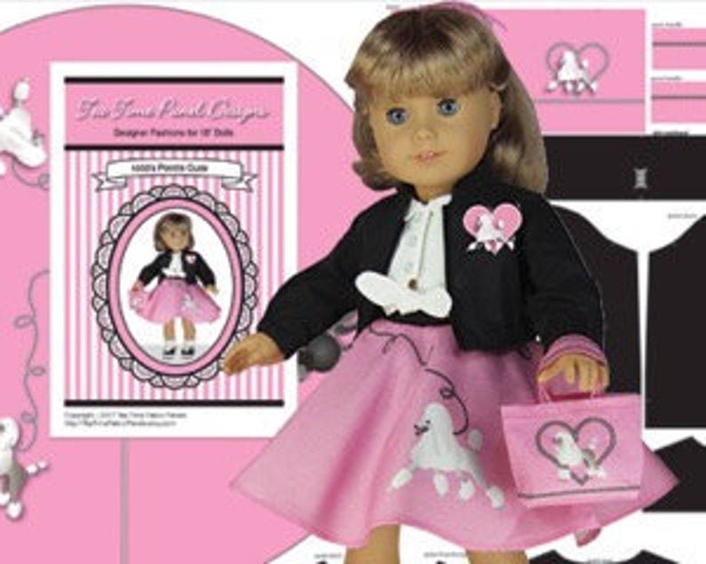Doll Poodle Skirt