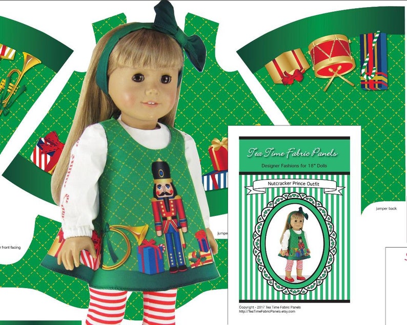 18 Inch Nutcracker Prince Kit to Sew Fits Doll Shown & Etsy