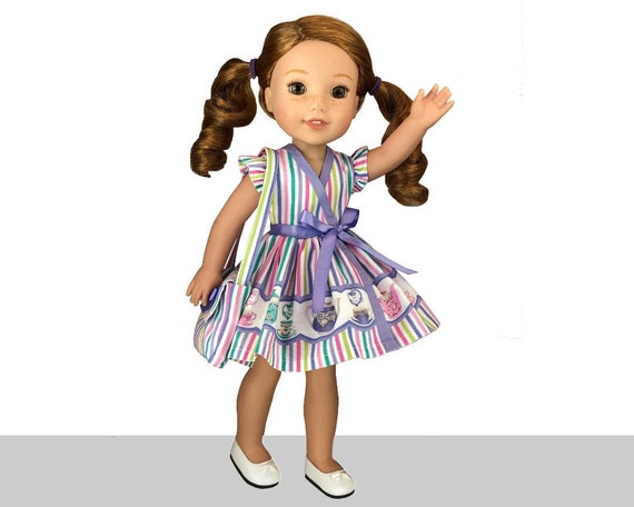 Robe de poupée américaine Wellie Wish, 35cm, 2023 pouces