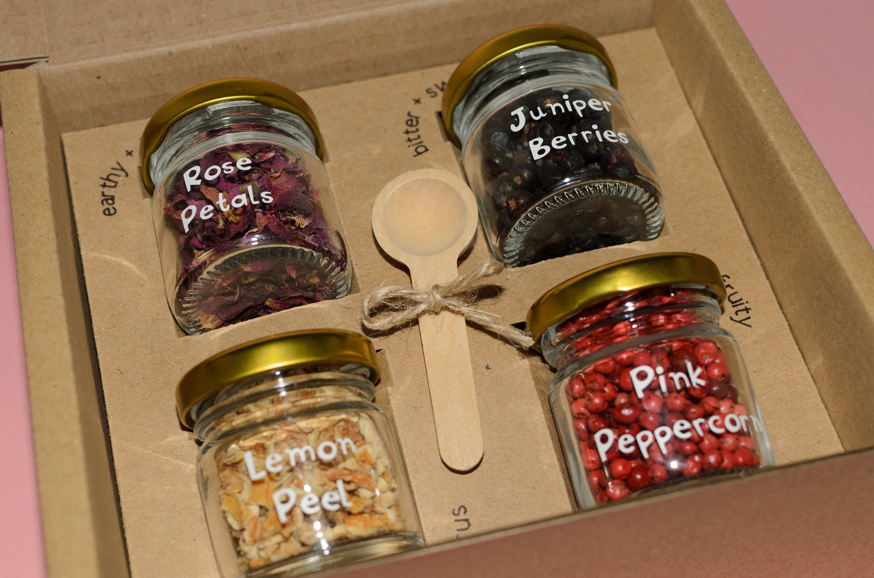 Gin Infusion Gift Set Botanicals for Gin and Tonic Infusion Etsy