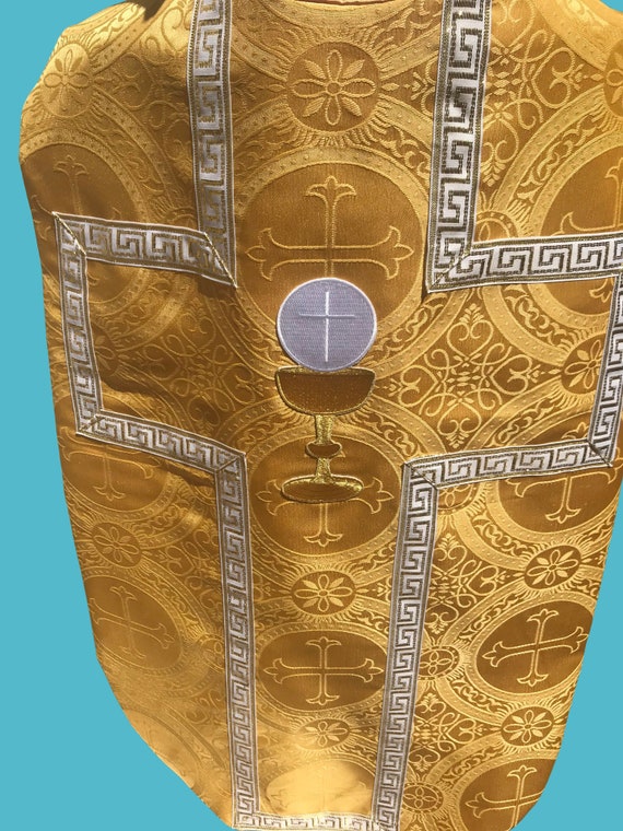 Corpus Christi, Boys' Costume Catholic Mass Vestment, Chasuble