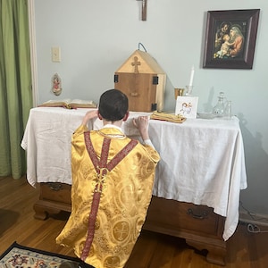 Gothic Chasuble for Boys