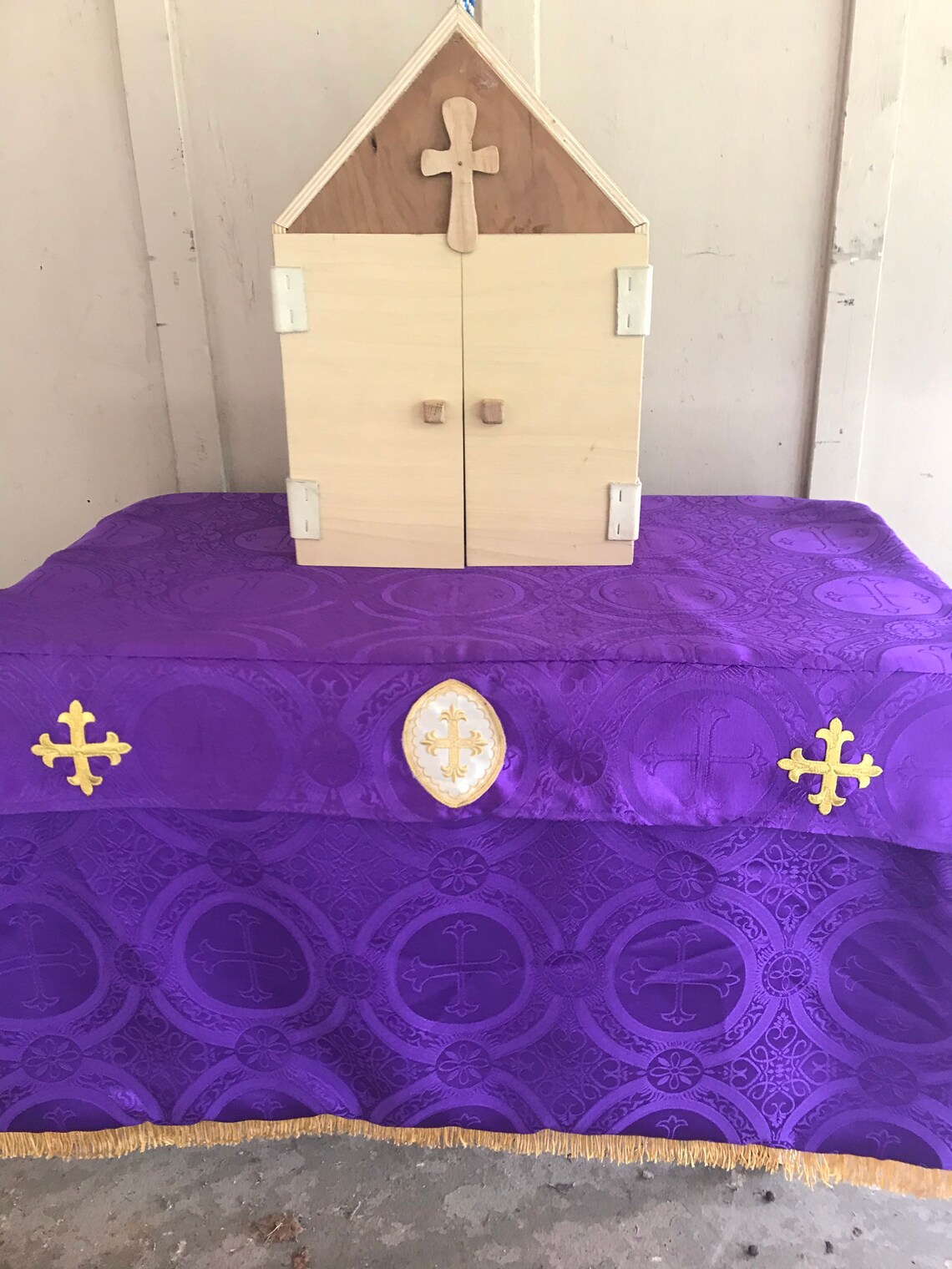 Catholic Altar Frontal Altar cloth Reversible Colored Altar Etsy