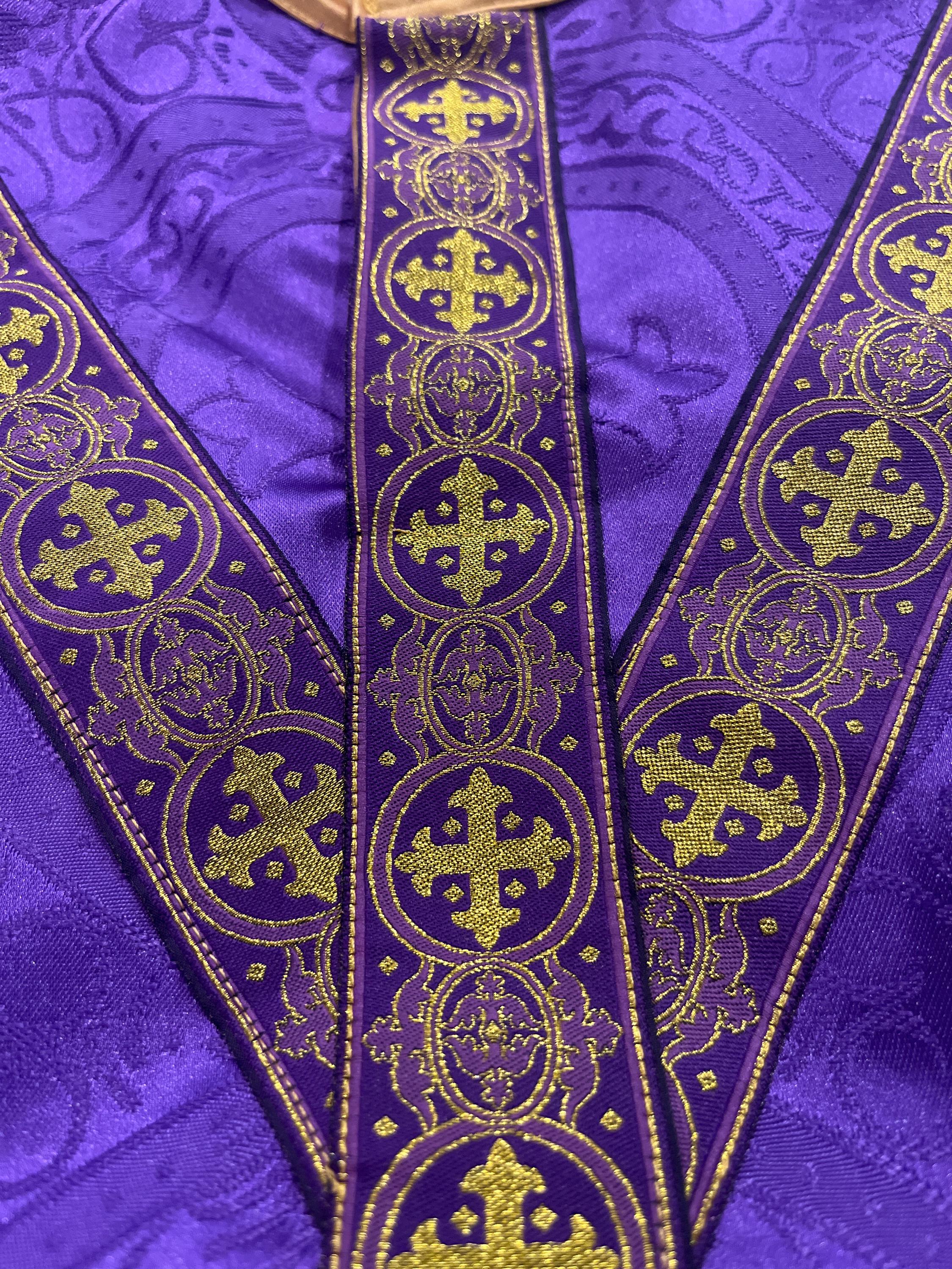 Boys' Violet Lent/advent Chasuble - Etsy
