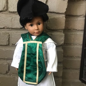 Father Franco&#39;s mass vestments-Doll NOT included