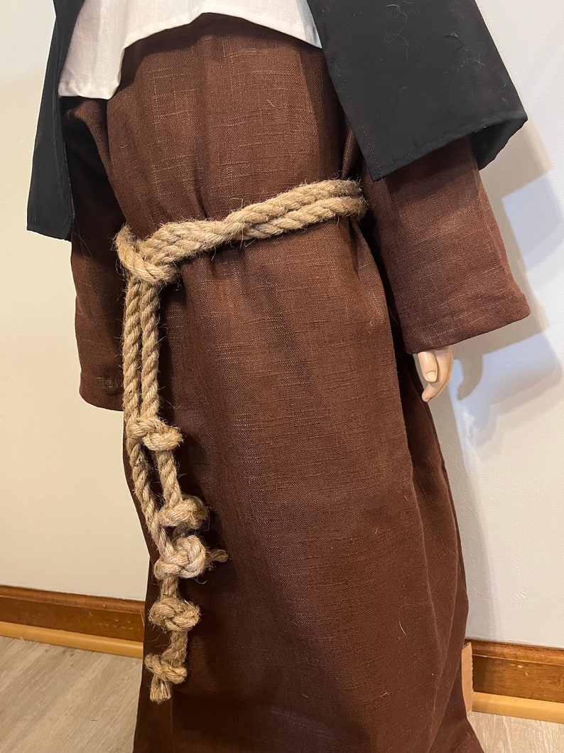 Cincture Rope Ready to Ship-jute Rope Cincture for Monk or Nun Costumes. - Etsy