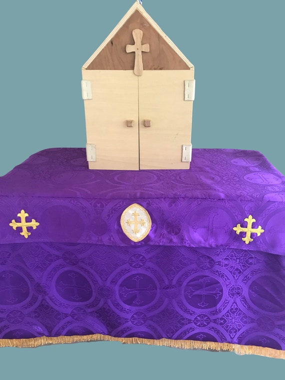 Custom Altar, Altar Frontal, Altar cloth Reversible, Colored Altar ...