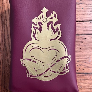 Missal cover, soft durable missal cover with choice of decoration and color .