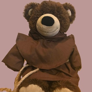 Teddy Bear monk vestments- bear NOT included