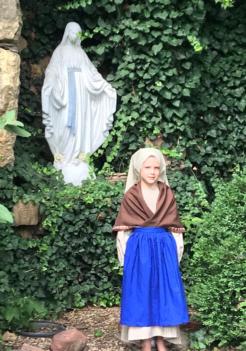 Saint Bernadette Costume St Bernadette Costume St Zita All Etsy