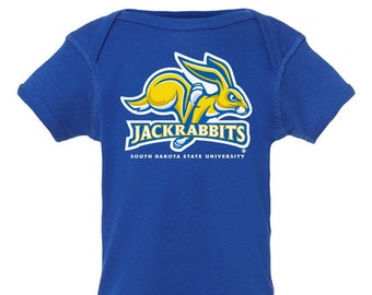 South Dakota State Bodysuit | Infant SDSU Creeper | Jackrabbits Baby Apparel | SDSU Apparel | South Dakota State Romper | Newborn Gift