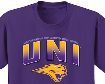 Northern Iowa Panthers Shirt | UNI Full Color Fade | Northern Iowa Unisex Tee | UNI Panther Apparel | Northern Iowa T-Shirt | UNI Apparel