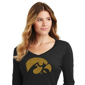 Iowa hawkeye crop top sales