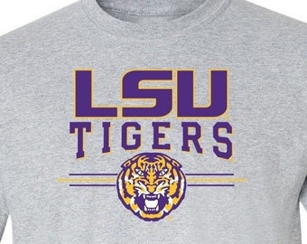 LSU Tigers Official Unisex T-Shirt – Comfortable Cotton Tee For Fans, Game Day, And Everyday Wear