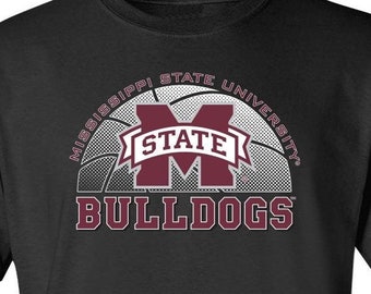 Mississippi State Shirt | Mississippi State Bulldogs Basketball Tshirt | Mississippi State University Apparel | Unisex T-Shirt Go Dawgs