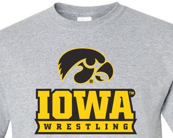 Iowa Hawkeyes Tee Shirt | Iowa Wrestling | Iowa Hawkeyes Shirt | Hawkeyes T-Shirt | Hawkeyes Wrestling | Iowa Hawkeyes Apparel | Big + Tall