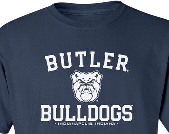 Butler Bulldogs Tshirt | Primary Logo | Butler Shirt 100% Cotton | Unisex T-Shirt | Bulldogs Merch | Butler University Apparel | Unisex Tees