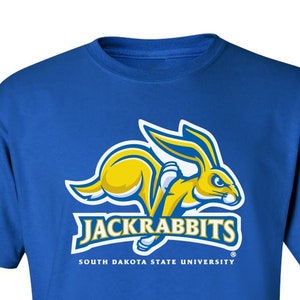 South Dakota State Tshirt | Jackrabbit Primary Logo | SDSU Jackrabbits 100% Cotton Shirt | Unisex T-Shirt | SDSU Merch | Jackrabbits Apparel