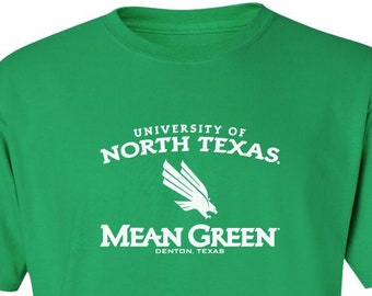 North Texas Mean Green Tshirt | Primary Logo | UNT Mean Green Shirt | North Texas T-Shirt | North Texas Merch | University of North Texas