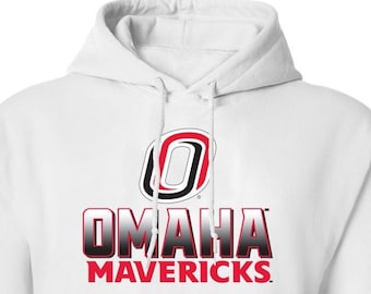 Omaha Mavericks Sweatshirt | Omaha Hoodie | Omaha Apparel | Full Color Fade | UNO Sweatshirt | Mavericks Apparel | UNO Hoodie Sweatshirt